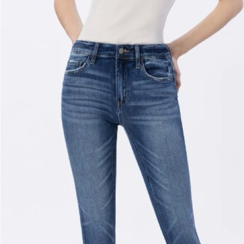 Slim  Women's Skinny Jeans in Denim Blue